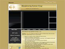 Tablet Screenshot of mfgsysgroup.com